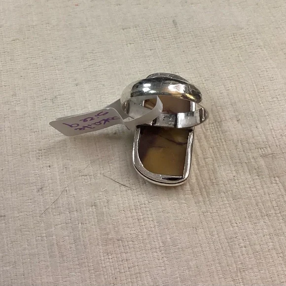 🚨Elegant Mookaite Stone Inlay Ring - Picture 5 of 5